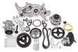 Holley 20-205 Mid-Mount Complete Accessory Drive System - Gen V LT Engines - Standard Damper - Natural