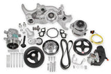 Holley 20-205 Mid-Mount Complete Accessory Drive System - Gen V LT Engines - Standard Damper - Natural