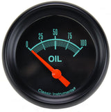 Classic Instruments G/Stock 2-1/8" Oil Pressure Gauge - GS81BLF