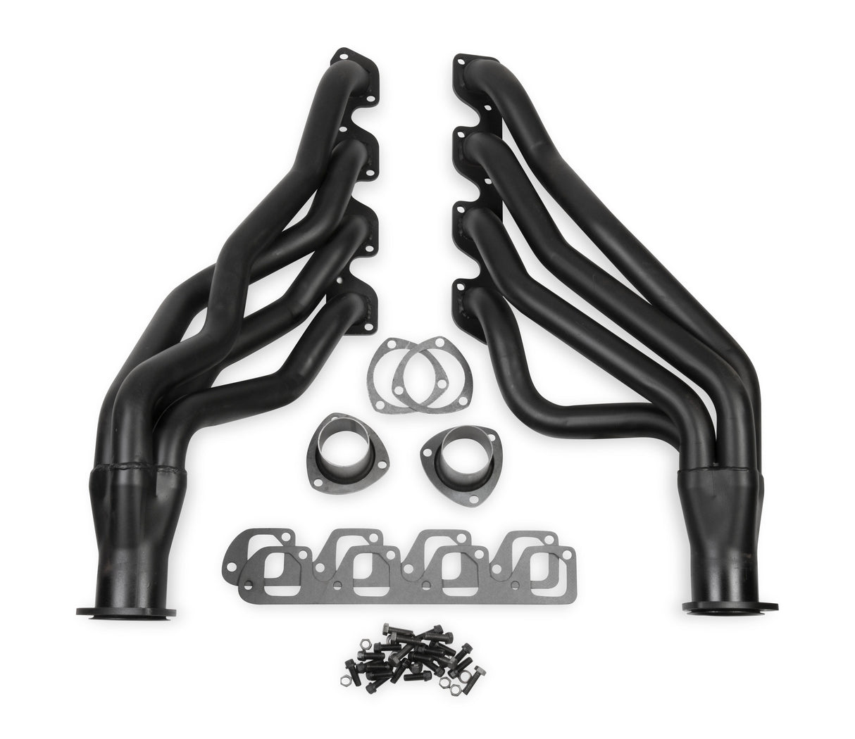 Flowtech Long Tube Header - Black Paint - 12118FLT