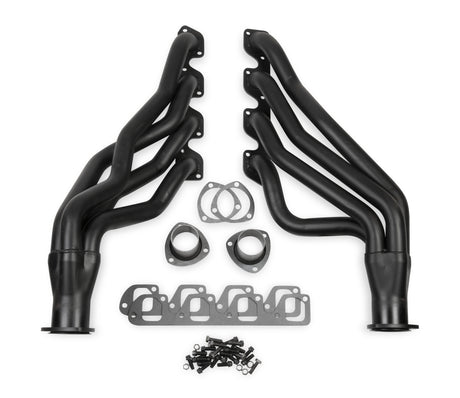 Flowtech Long Tube Header - Black Paint - 12118FLT