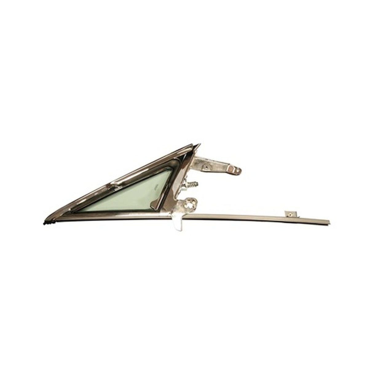 Scott Drake Vent Window Frame and Door Glass Run Assembly, Right Side, Tinted - C5ZZ-65222404TK