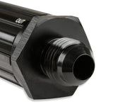 Mr Gasket -6 AN Male Fuel Filter 30 Micron - Black - 2006-BL