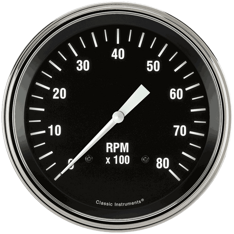 Classic Instruments Hot Rod 4 5/8" Tachometer - HR71SLF