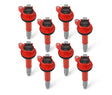 MSD Ignition Coil - Blaster - Ford Shelby GT350/500 5.2L V8 - Red - 8-Pack - 824528