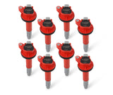 MSD Ignition Coil - Blaster - Ford Shelby GT350/500 5.2L V8 - Red - 8-Pack - 824528