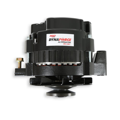 MSD DynaForce Alternator - 160 AMP - Black - 5361