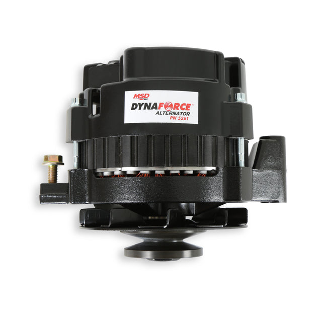 MSD DynaForce Alternator - 160 AMP - Black - 5361