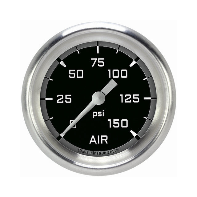 Classic Instruments Autocross Gray 2 5/8" Air Pressure Gauge - AX318GAPF