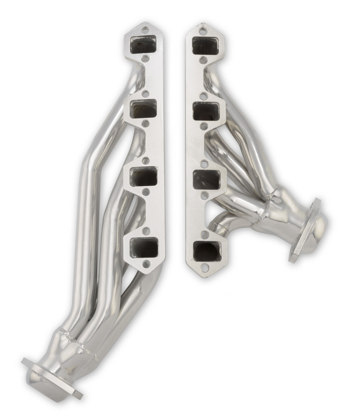 Scott Drake Shorty Header 1-1/2" Silver Ceramic Coated - C6TZ-9430-CC-SH