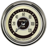 Classic Instruments Nostalgia VT 2-5/8" Outside Air Temp Gauge - NT399SLC