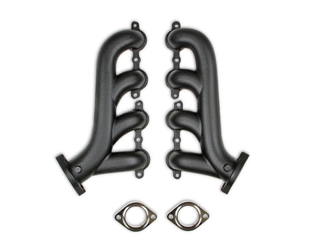 Flowtech LS Swap Exhaust Manifolds - Black Ceramic Finish - 31730-3FLT