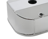 Quick Fuel Quick Fuel Fabricated Aluminum Valve Cover - Big Block Chevy - Silver Finish - 128-22QFT