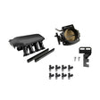 Holley EFI LS3 (Rectangle) Hi-Ram Black Kit with 92mm TB and 120lb injectors - 300-116BK-120K