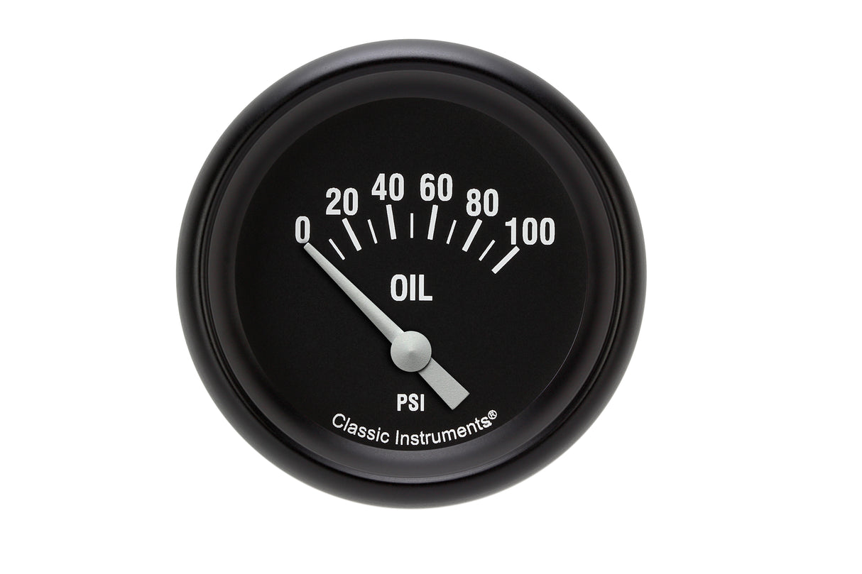 Classic Instruments HOT ROD 2 5/8IN OIL PRES 100psi ELEC - HR281BPF