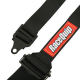 Racequip 5 Point Harness - Small Buckle Ratcheting Latch & Link - HNR shoulders - 815005RQP