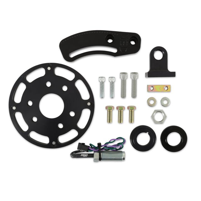 MSD Crank Trigger Wheel Kit - Flying Magnet - SBC - 6.25 in. - 86003