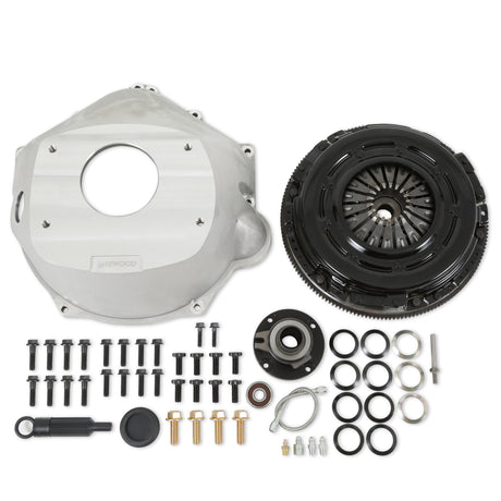 Holley Complete Transmission Installation Kit - 8-Bolt LS or LT Engine to TKX / TKO - 319-505