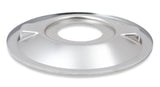 Holley 120-4130 4150 Drop Base Air Cleaner Chrome w/3" Red Washable Gauze Filter