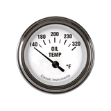 Classic Instruments White Hot 2 1/8" Oil Temp - WH28SLF