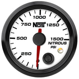 NOS Analog Style 2-1/16" Nitrous Pressure Gauge - 15940NOS