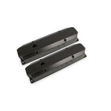 Mr Gasket Fabricated Aluminum Valve Covers - Black Finish - 6865BG