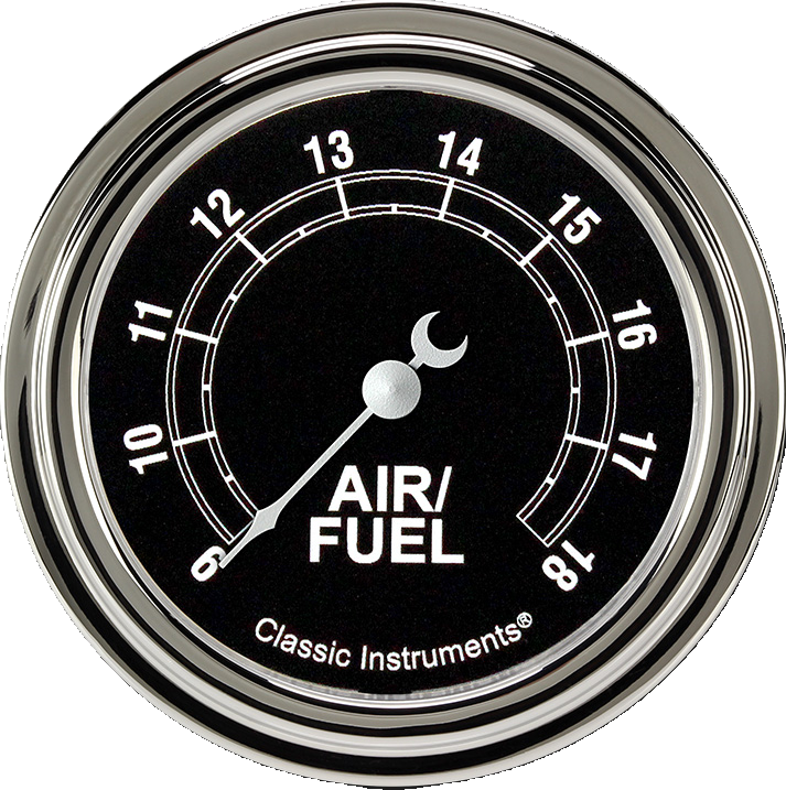 Classic Instruments Traditional 2 5/8" Air Fuel Ratio Gauge - TR394SLF