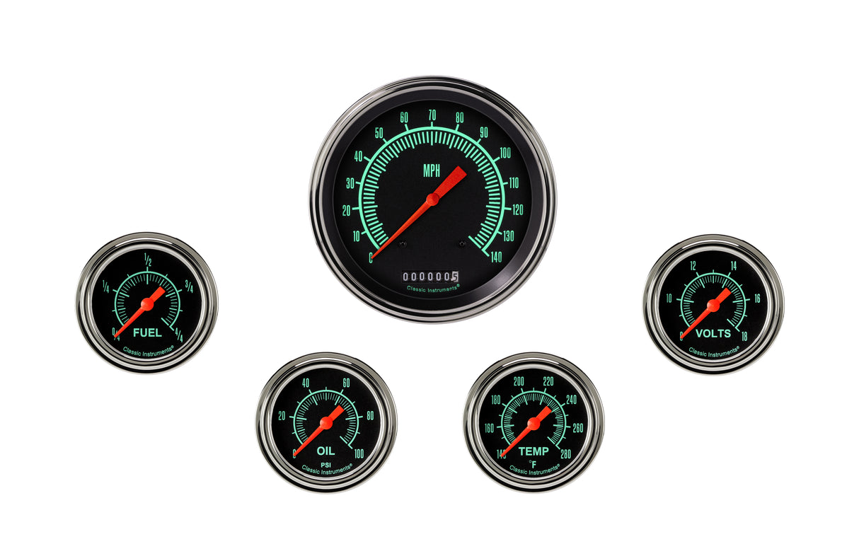 Classic Instruments G/Stock Five Gauge Set - GS354SLF