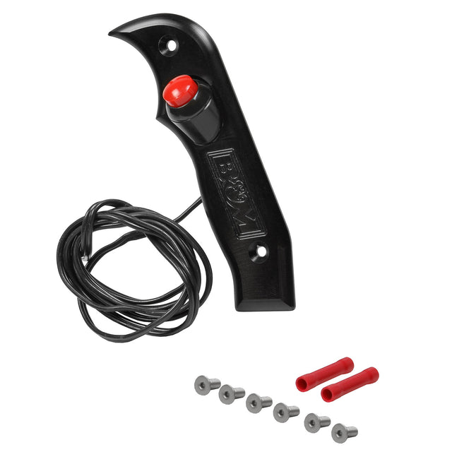B&M Magnum Grip Side Plate with 12V Button - 81063BM