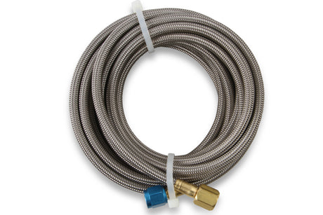 NOS Stainless Steel Braided Hose -4AN 14-foot Blue - 15295NOS