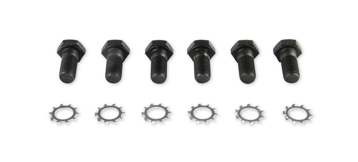 Mr Gasket Flywheel Bolts - Chevy Small/Big Block, 90° V6, Small Block Ford - 912