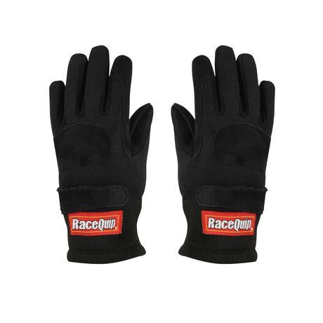 Racequip SFI 3.3/5 Black Nomex Race Gloves - Youth Small K8 - 3550092RQP