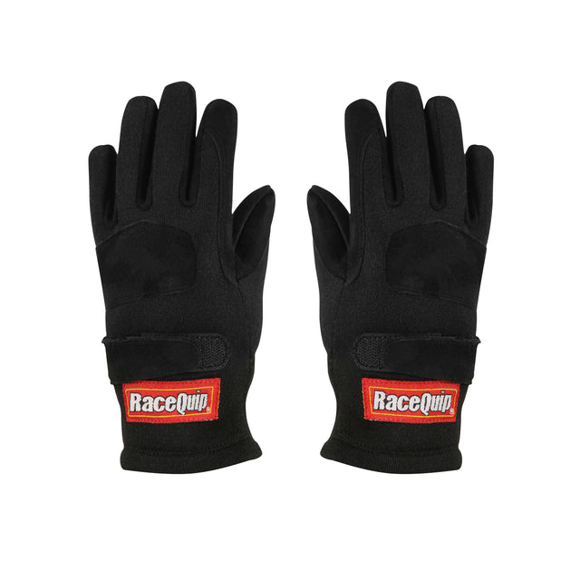 Racequip SFI 3.3/5 Black Nomex Race Gloves - Youth Small K8 - 3550092RQP