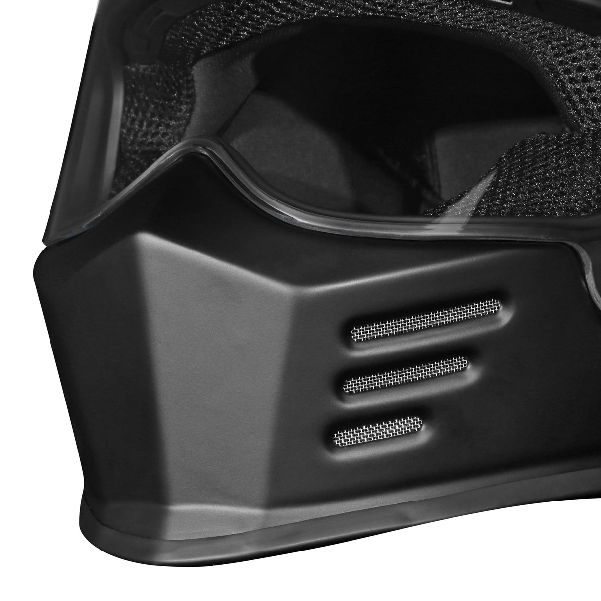 Simpson Motorcycle Outlaw Bandit 3.0 Helmet - Flat Black 2X - OB332X