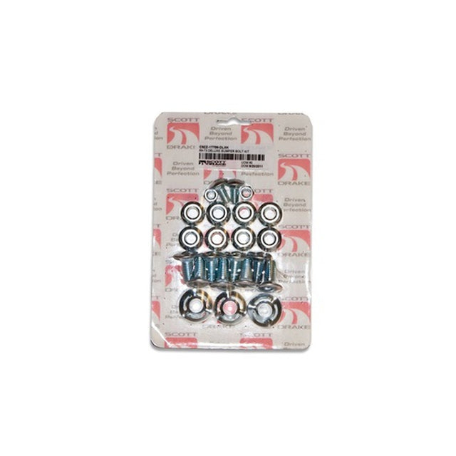 Scott Drake Bumper Bolt Kit, Deluxe, 28 Pieces - C9ZZ-17758-DLXK