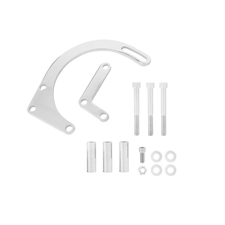 Mr Gasket Lower Alternator Mounting Kit - Chrome - 5179