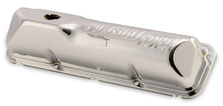 Scott Drake "Powered by Ford" Chrome Valve Covers - C6OZ-6A582-C