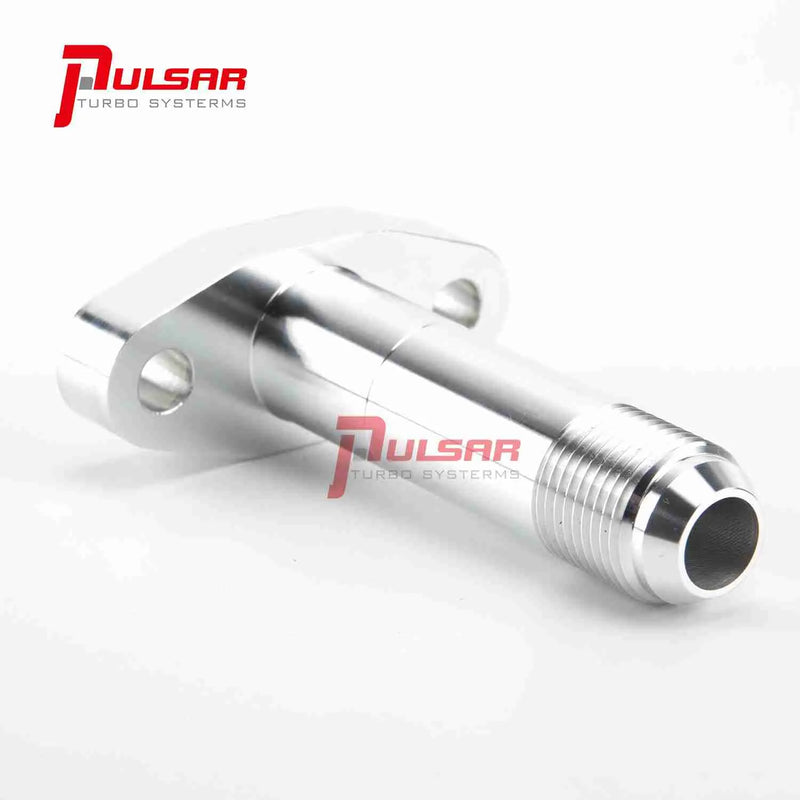 Pulsar -10 AN Extended Oil Drain Flange Install Kit for T4 Turbo
