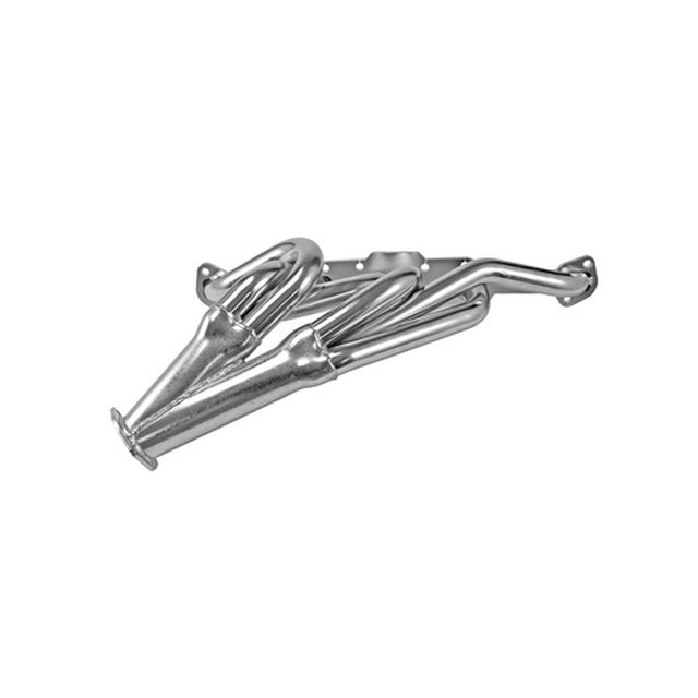 Scott Drake High Preperf 6-Cyl Header-Single Outlet,Nickel Plated,170/200/250ci - C3OZ-9430-H1
