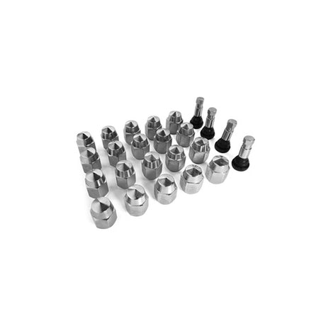 Scott Drake STYLE STEEL RIM LUG NUT KIT - C5ZZ-1012-KIT