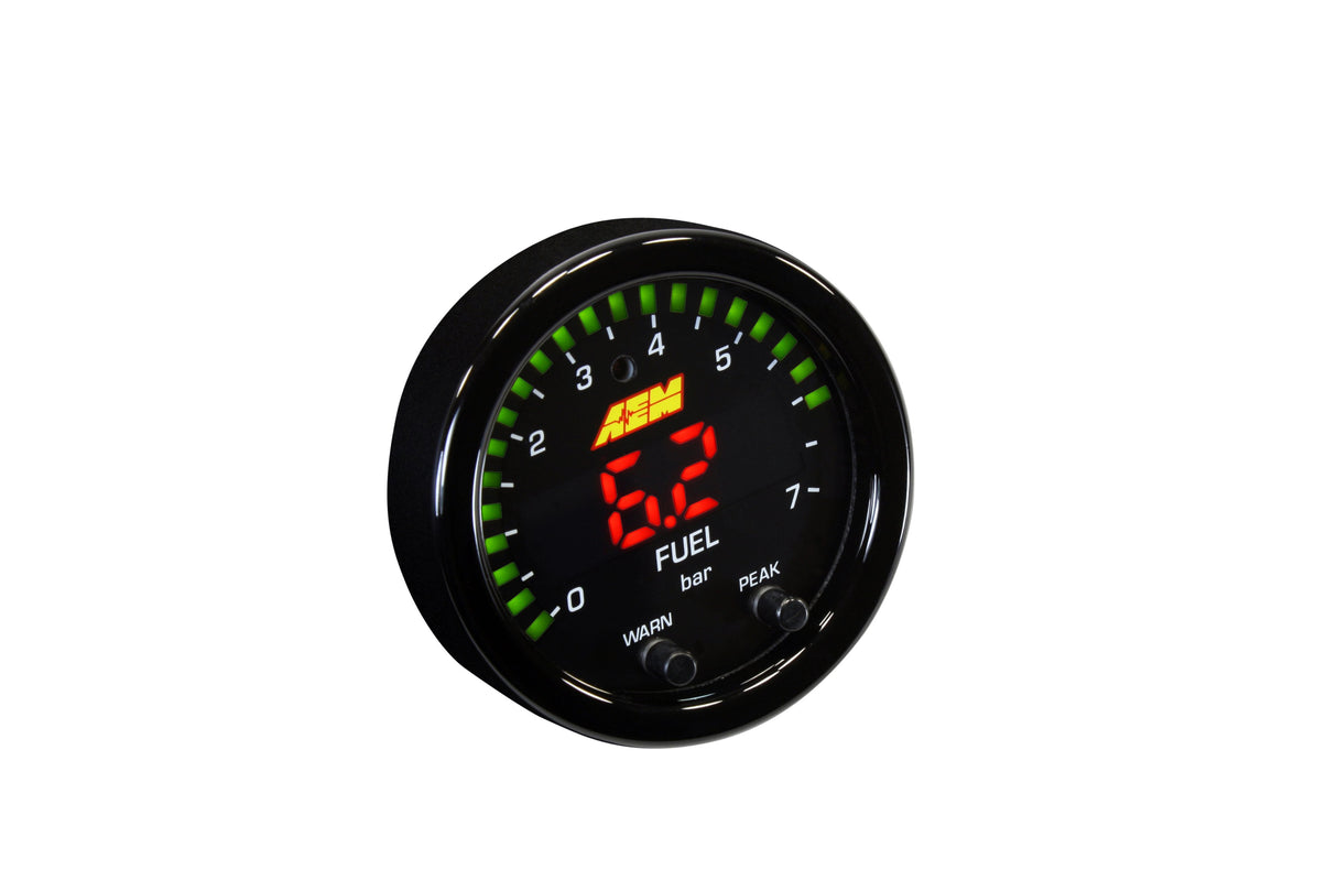 AEM X-Series Fluid Pressure Gauge Kit - 30-0301