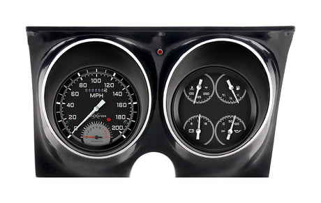 Classic Instruments AUTO CROSS GREY CAMARO 67-LS - CAM67AXG-LS