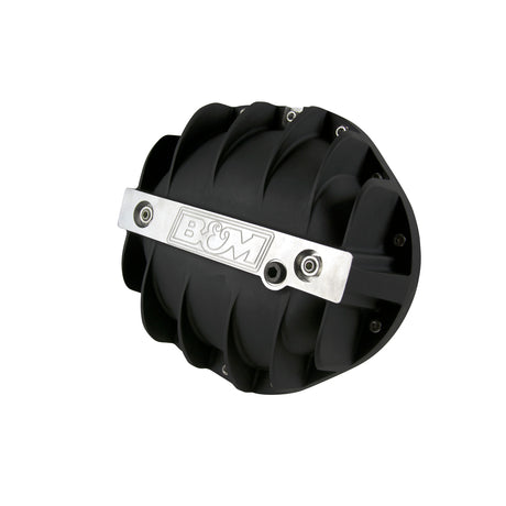 B&M Hi-Tek Aluminum Differential Cover for GM 9.5-inch 14-bolt - Black - 71505