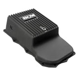 B&M Hi-Tek Deep Heavy Duty Transmission Pan - ZF 845RE/850RE/8HP70/8HP75 - Black - 71395
