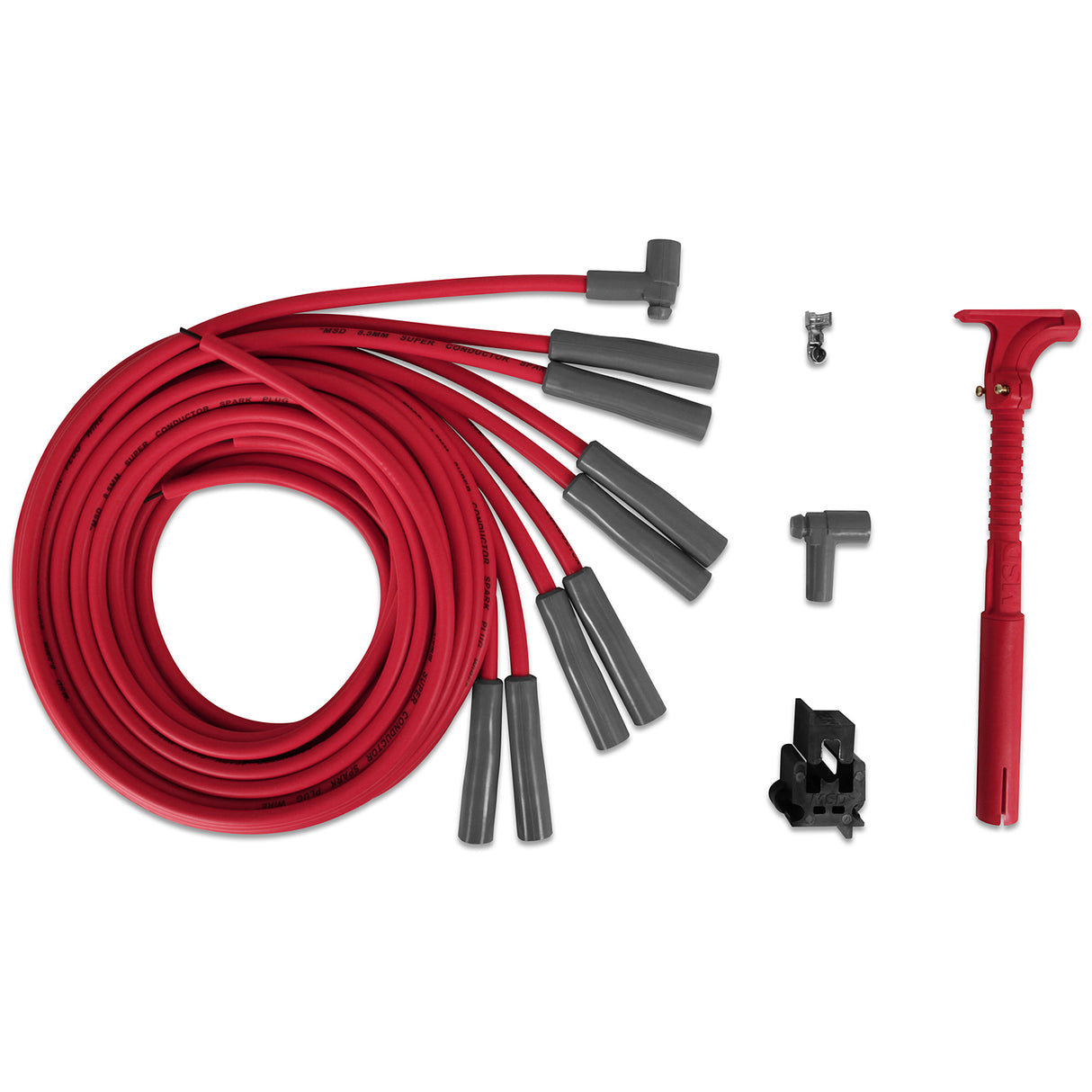 MSD Super Conductor Spark Plug Wire Set Ford and Chrysler Hemi Pro Stock Head - 31539
