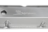 Holley 890001 Sniper Valve Cover - Fabricated Aluminum - Ford FE - Tall - Natural Anodized