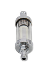 Mr Gasket Clearview Inline Fuel Filter - 3/8 Inch - 9748