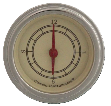 Classic Instruments Vintage 2 1/8" Clock - VT90SLF