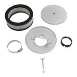 Mr Gasket Mr. Gasket Air Cleaner - 6-1/2 Inch x 2 Inch - Chrome - 1491