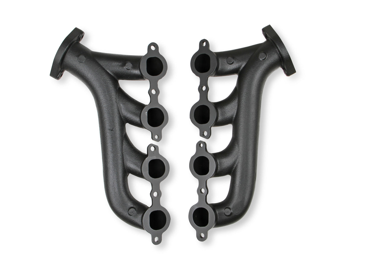 Flowtech LS Swap Exhaust Manifolds - Black Ceramic Finish - 31730-3FLT